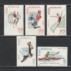 Romania 1965 - #616 Spartachiada 5v MNH