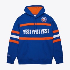 New York Islanders hanorac de bărbați cu glugă Head Coach Hoodie Current Logo - M