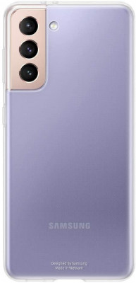 Husa de protectie Samsung pentru Galaxy S21 Plus, Clear Cover, Transparent foto