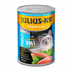Julius K9 Cat - Hrana umeda super-premium - Pastrav - 415g foto