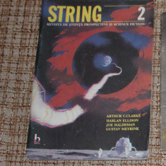 Revista String sf nr 2 rthur clarke harlan ellison joe haldeman gustav meyrink