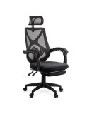 Scaun birou mesh OFF636, ergonomic, suport lombar, tetiera reglabila, mecanism asincron,100 kg