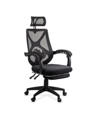 Scaun birou mesh OFF636, ergonomic, suport lombar, tetiera reglabila, mecanism asincron,100 kg foto