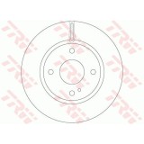 Disc frana Trw DF6399, parte montare : Punte fata