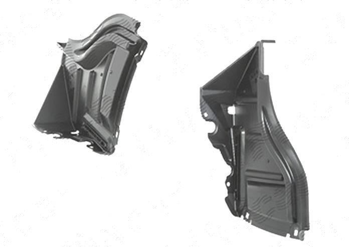 Carenaj aripa interioara, aparatori noroi Toyota Tundra/Sequoia, 01.2007-, fata, Dreapta, polipropilena (PP/PPE)