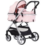 Cumpara ieftin Carucior Chipolino Vista 2 in 1 pink marshmallow