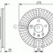 Disc frana CHEVROLET CRUZE (J300) (2009 - 2016) BOSCH 0 986 479 643
