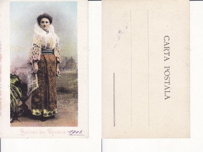Romania - tipuri, port popular -clasica foto