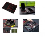 Covoras Auto Bord Antiderapant Suport Telefon Odorizant ALM Multifunctional 25x18cm