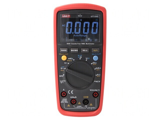 Multimetru Digital LCD UT139S - 6000 Conturi, 600V