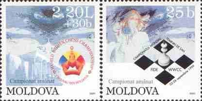 MOLDOVA 1999, Sah, serie neuzată, MNH