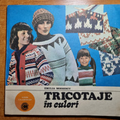 tricotaje in culori - din anul 1984