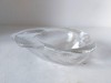 Bol de sticla in forma de para, 12cm lungime x 9cm latime x 4cm inaltime