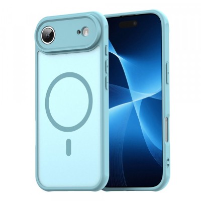 Husa MagSafe pentru Apple iPhone 17 Air, Techsuit, HaloFrost II, Verde Deschis foto