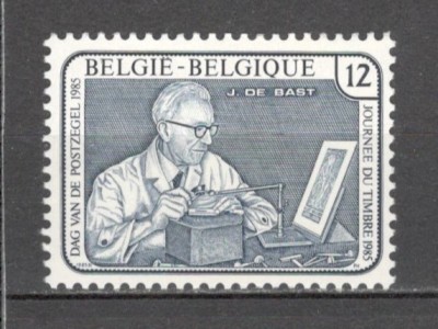 Belgia.1985 Ziua marcii postale MB.288 foto