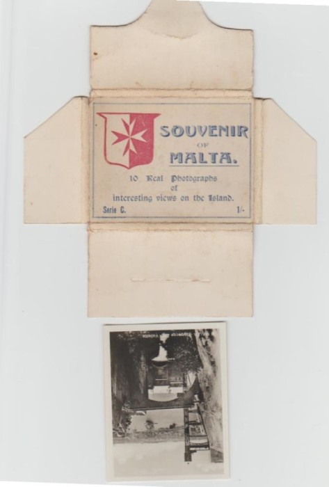 bnk div Pliant turistic Insula Malta - interbelic