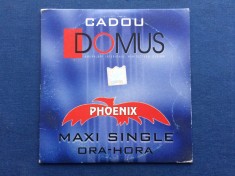 Phoenix Ora hora numai una iovano maxi single cd disc muzica rock domus 2001 VG+