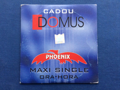 Phoenix Ora hora / numai una / iovano promo maxi single cd disc muzica pop folk rock domus 2001 VG+ foto