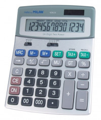 Calculator birou 14digit Milan 924 foto
