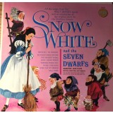 Vinil LP # Golden Orchestra And Chorus, Jim Timmens, Ray Charles (2), Rose Marie Jun &lrm;&ndash; Snow White And The Seven Dwarfs (VG)