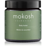 Mokosh Melon &amp; Cucumber unt pentru corp cu extracte de castravete 120 ml