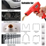 Set 400 bucati capse metalice de intarire pentru aparat sudat plastic, lipit/reparat bara auto, repararea fisurilor din plastic, polipropilena, 4 mode