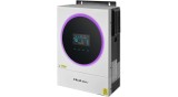 Invertor solar hibrid Qoltec Off-Grid 6kVA | 6kW | 120 A | MPPT | LCD | Wi-Fi | BMS | 48V | Undă sinusoidală pură (Ambalaj deschis)