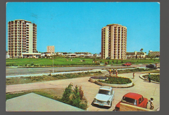 CPIB 17851 CARTE POSTALA - MANGALIA NORD. VENUS, AUTOTURISM