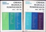 CREATIA MUZICALA ROMANEASCA SEC. XIX-XX VOL.1-2-ZENO VANCEA-352201
