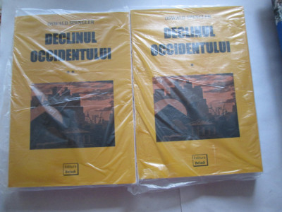 DECLINUL OCCIDENTULUI - OSWALD SPENGLER (2 volume) foto