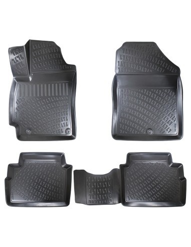 Set covorase auto din cauciuc tip tavita pentru Hyundai Elantra VI 2015-2020