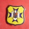 Insigna Straja Tarii tip2 cu data 1 XI 1939 ,numerotata ,marcaj ST ,h=3,4cm