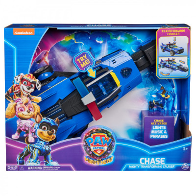 PATRULA CATELUSILOR VEHICUL TRANSFORMATOR CHASE MIGHTY CUISER SuperHeroes ToysZone foto