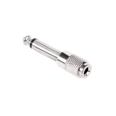 ADAPTOR JACK 6.3/3.5 MONO-METAL EuroGoods Quality foto