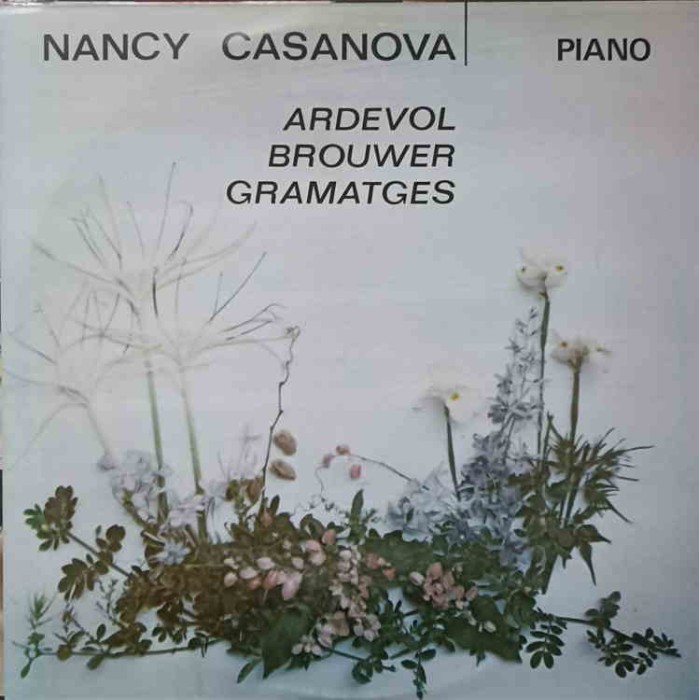 Disc vinil, LP. NANCY CASANOVA - PIANO-ARDEVOL, BROUWER, GRAMATGES-239368
