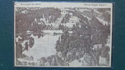 CPnecirc. Bucurestii din avion Parcul Carol RARA foto