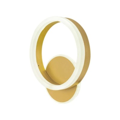 Aplica LED Manara, 24W, Auriu, Lumina Rece/Calda/Neutra ModernLight Concept foto