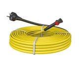 Pachet cablu degivrare conducte C&amp;F Technics, cu stecher si termostat, 40W, 4 m, Resigilat, Grad A