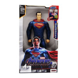 Figurina Superman, Titan Hero, 30 cm, albastru, 3 ani+