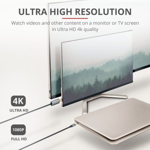 Trust Calyx USB-C to HDMI Adapter Cable &quot;23332&quot;