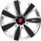 Set 4 Capace Roti GTX Carbon Gri-Negru R17, Pentru Suzuki