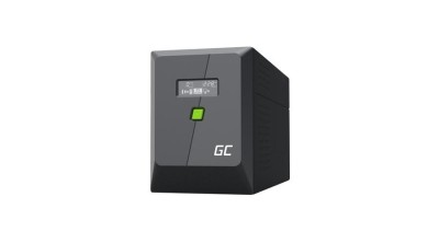 Sursă de alimentare de urgență Greencell UPS 2000VA 1400W PowerProof cu afișaj LCD Sinus pur foto