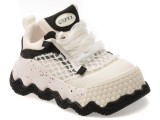 Cumpara ieftin Pantofi sport GRYXX alb-negru, 860, din material textil si piele ecologica