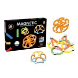 Joc constructii magnetice 43, 7Toys, Magnetic