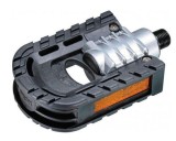 Cumpara ieftin Pedale pliabile Marwi SP-151 aluminiu cu plastic, negru-argintiu Ultimate FactoryBikes