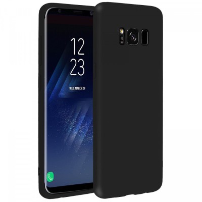 Husa Samsung Galaxy S8 Plus, slim antisoc Black foto