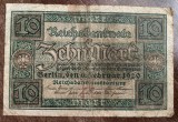 B11 51 - Bancnota foarte veche - Germania - 10 marci - zehn mark - 1920