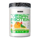 Pudra proteica vegana cu aroma de Mango Matcha Vegan Protein, 750g, Weider