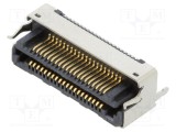 Conector PCB-PCB hermafrodit PIN 40 0,5mm LSHM aurit SMT SAMTEC