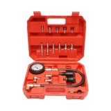 Trusa tester compresie pentru motoare diesel cu manometru 0-70 bar, 19 piese